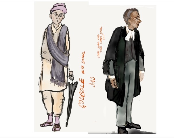 A Passage To India Costume Sketches Liverpool Everyman And Playhouse